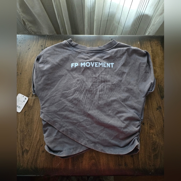 NWT Free People Movement Hot Shot Crossover Top Only- Dark Shadow - Picture 7 of 11